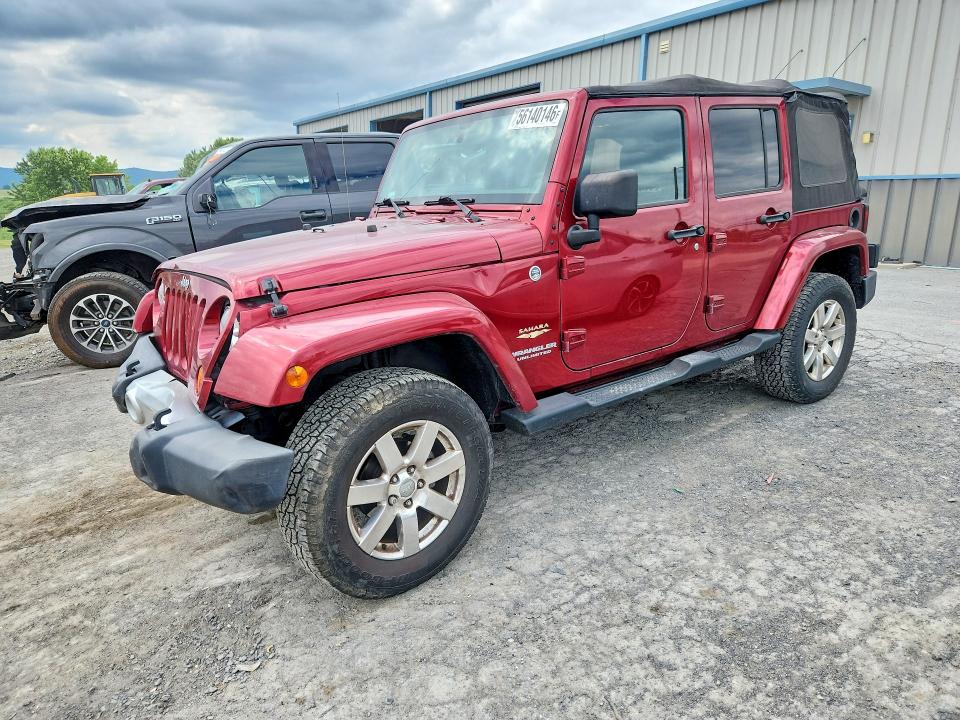 Aukcja sprzedaży 2013 Jeep Wrangler Unlimited, vin: 1C4BJWEGXDL537297, numer aukcji: 56140146