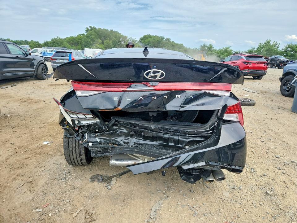 2023 Hyundai Elantra მანქანა იყიდება აუქციონზე, vin: KMHLR4AF0PU411846, აუქციონის ნომერი: 59007786