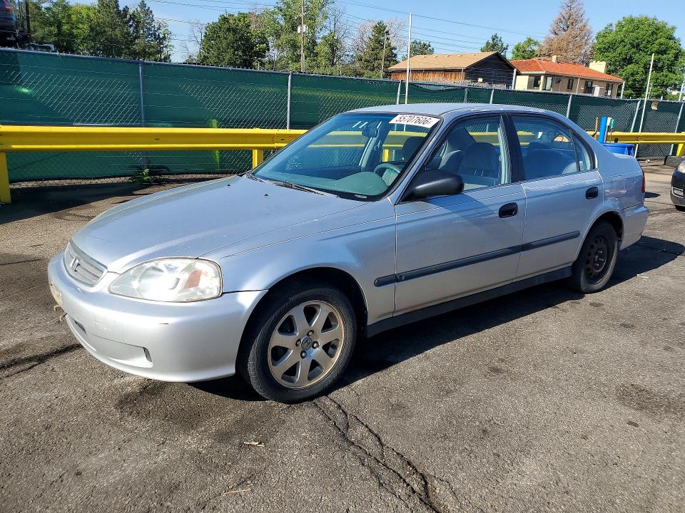 1999 Honda Civic მანქანა იყიდება აუქციონზე, vin: 2HGEJ6677XH593308, აუქციონის ნომერი: 55707606