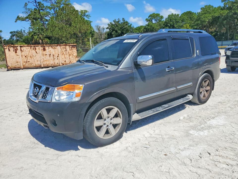 2011 Nissan Armada მანქანა იყიდება აუქციონზე, vin: 5N1BA0NF3BN615081, აუქციონის ნომერი: 56610296