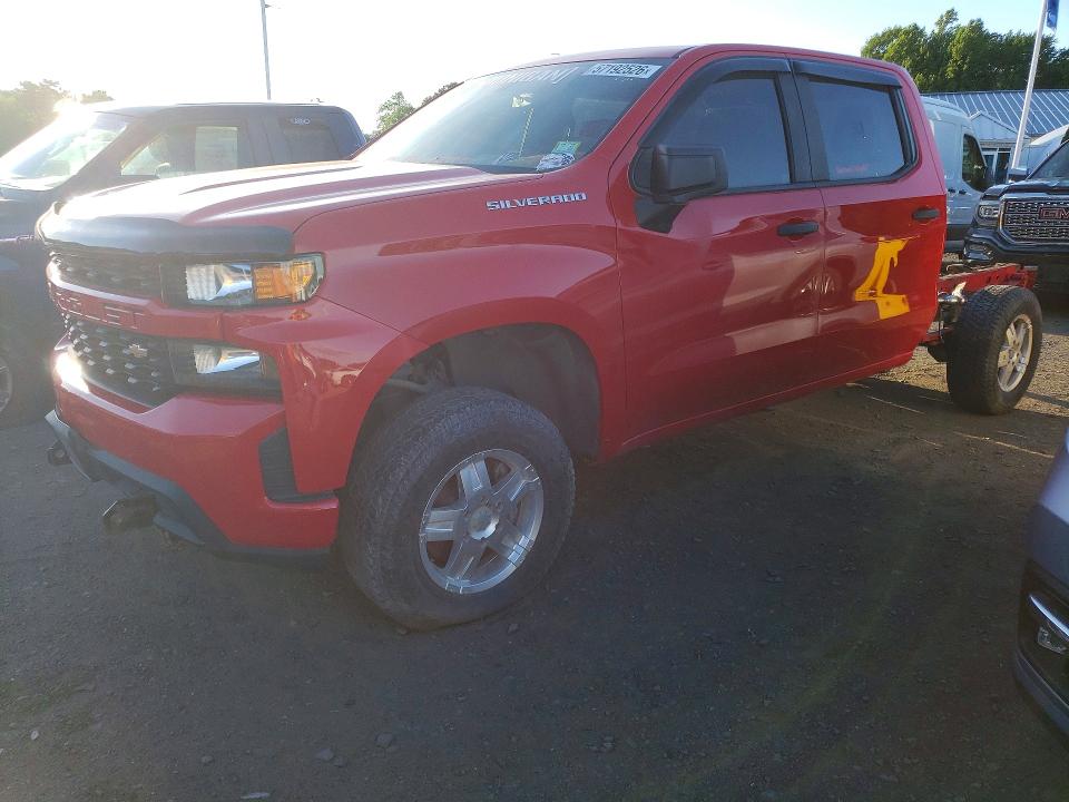 Auction sale of the 2019 Chevrolet Silverado, vin: 3GCPYBEH4KG222072, lot number: 57192526