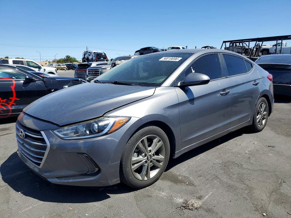 2018 Hyundai Elantra მანქანა იყიდება აუქციონზე, vin: 5NPD84LF9JH319189, აუქციონის ნომერი: 56818696
