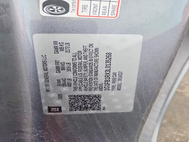 Aukcja sprzedaży 2020 Chevrolet Camaro, vin: 1G1FB1RX3L0135268, numer aukcji: 57929476