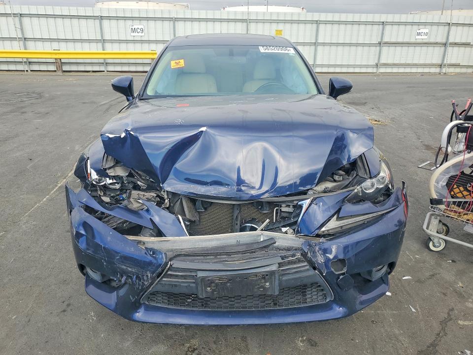 2015 Lexus Is მანქანა იყიდება აუქციონზე, vin: JTHBF1D25F5078485, აუქციონის ნომერი: 58520906