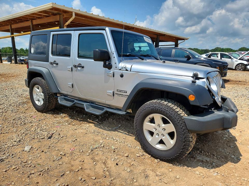 Продаж на аукціоні авто 2017 Jeep Wrangler Unlimited, vin: 1C4BJWDG9HL577409, номер лоту: 58790496