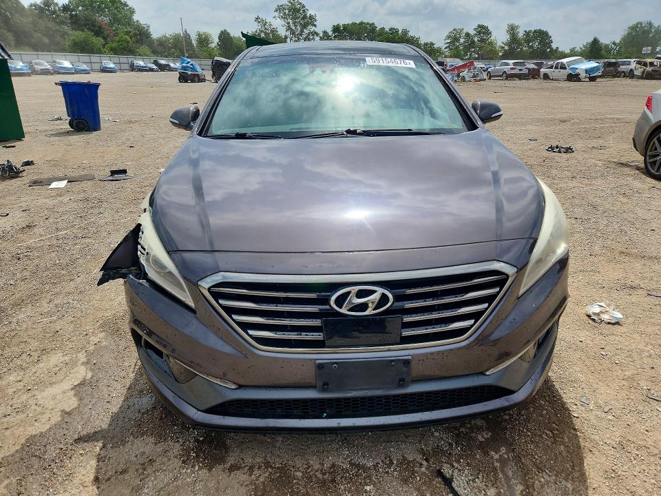 2015 Hyundai Sonata მანქანა იყიდება აუქციონზე, vin: 5NPE34AB1FH041589, აუქციონის ნომერი: 59154676
