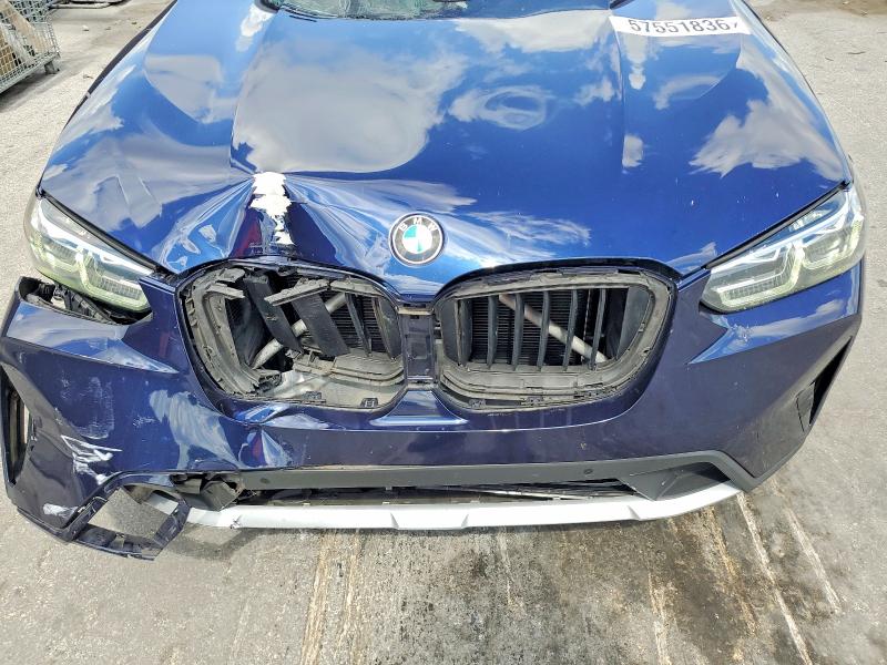 Aukcja sprzedaży 2022 Bmw X3, vin: 5UX43DP05N9J34543, numer aukcji: 57551836