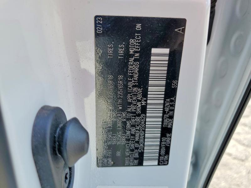Продажа на аукционе авто 2023 Toyota Highlander, vin: 5TDKDRAH6PS504629, номер лота: 56653836