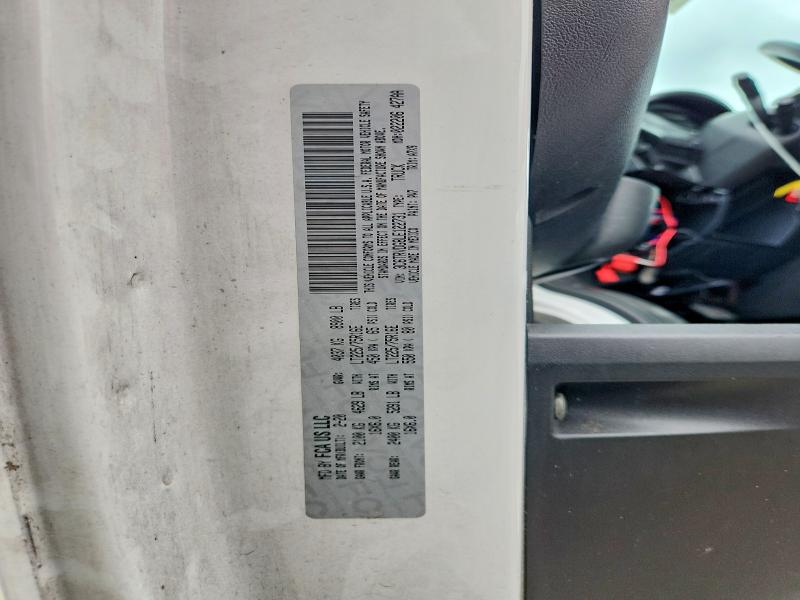 Продаж на аукціоні авто 2020 Ram Promaster 2500, vin: 3C6TRVDG8LE122731, номер лоту: 58126556