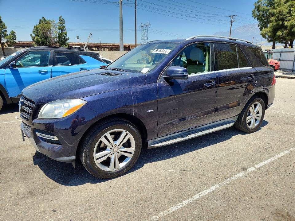 Aukcja sprzedaży 2012 Mercedes-benz Ml, vin: 4JGDA5HB0CA019840, numer aukcji: 56168336