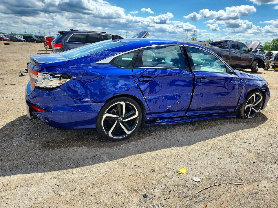 57543456 :رقم المزاد ، 1HGCV1F39NA113079 vin ، 2022 Honda Accord مزاد بيع