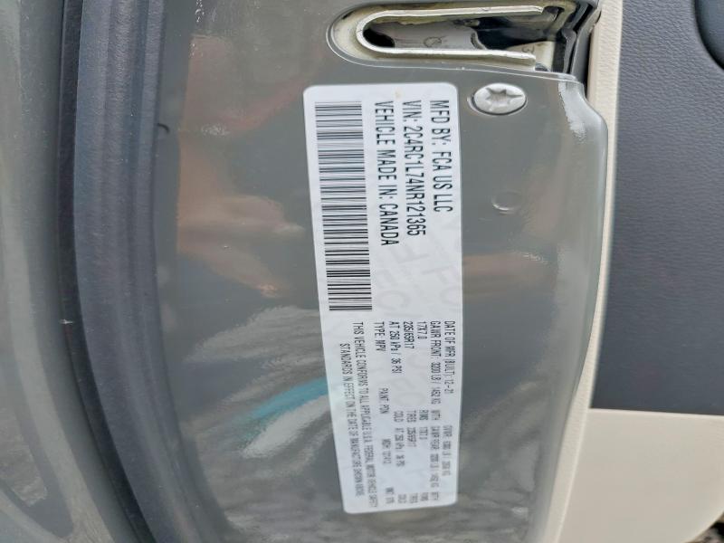 Aukcja sprzedaży 2022 Chrysler Pacifica, vin: 2C4RC1L74NR121365, numer aukcji: 58250206