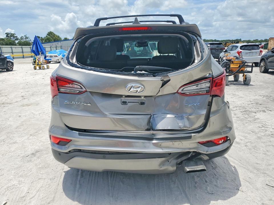 56755386 :رقم المزاد ، 5NMZU3LB5JH051697 vin ، 2018 Hyundai Santa Fe Sport مزاد بيع