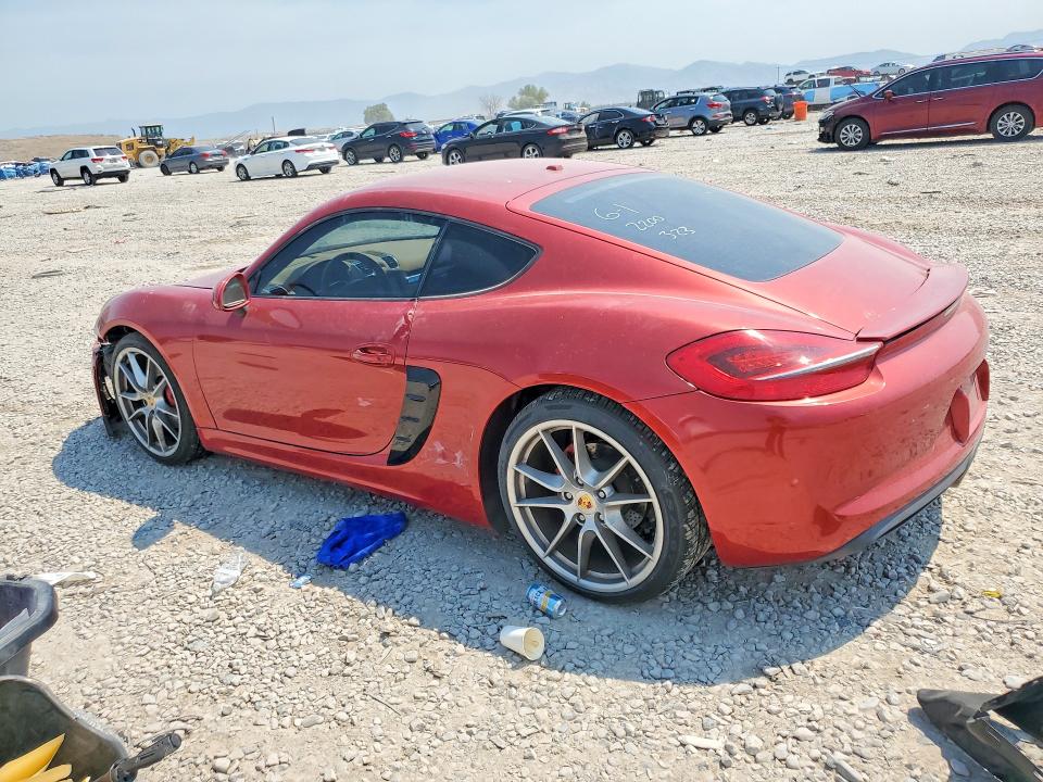 58081496 :رقم المزاد ، WP0AB2A87EK193743 vin ، 2014 Porsche Cayman مزاد بيع