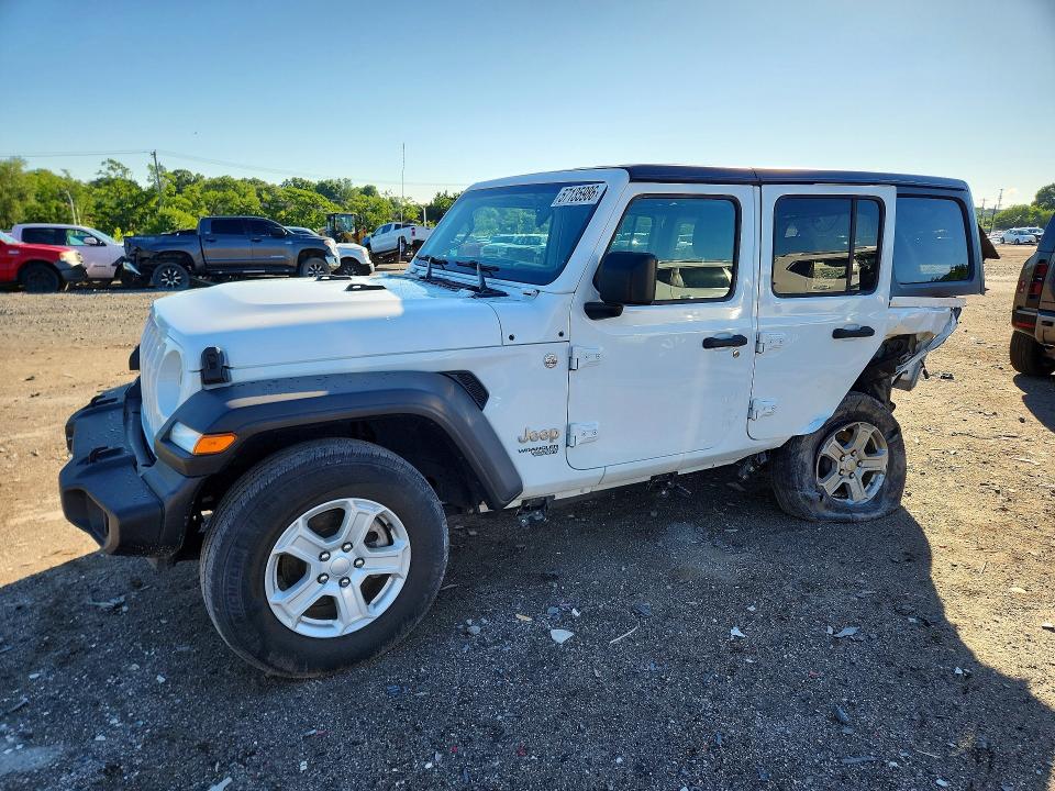Auction sale of the 2021 Jeep Wrangler Unlimited, vin: 1C4HJXDN7MW554427, lot number: 57135986