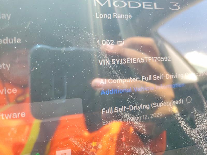 Aukcja sprzedaży 2026 Tesla Model 3, vin: 5YJ3E1EA5TF170592, numer aukcji: 57892576