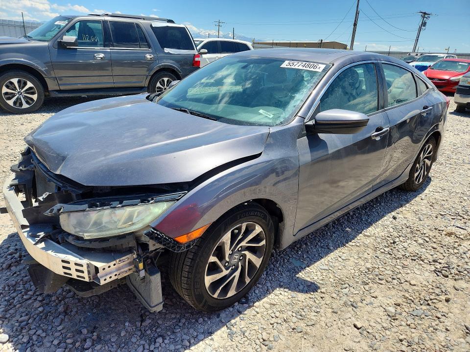 55774806 :رقم المزاد ، 2HGFC2F7XGH508162 vin ، 2016 Honda Civic مزاد بيع