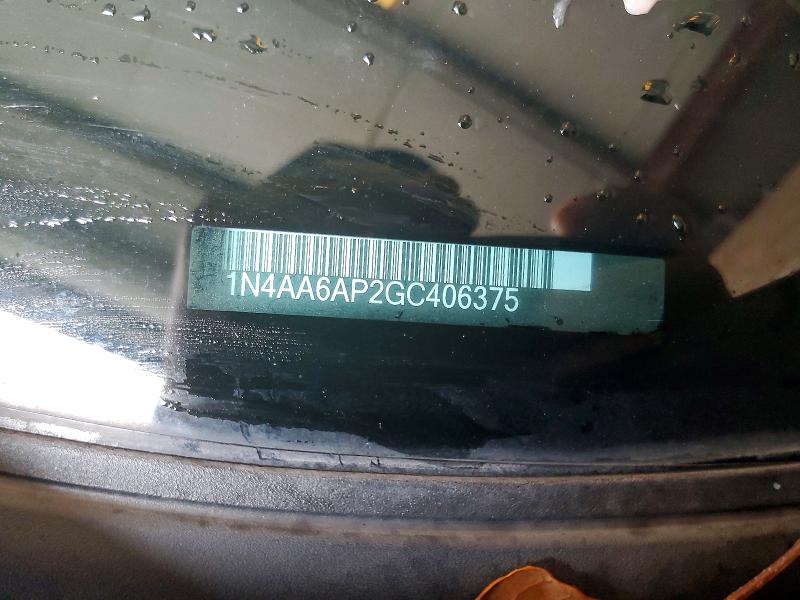 56053946 :رقم المزاد ، 1N4AA6AP2GC406375 vin ، 2016 Nissan Maxima مزاد بيع