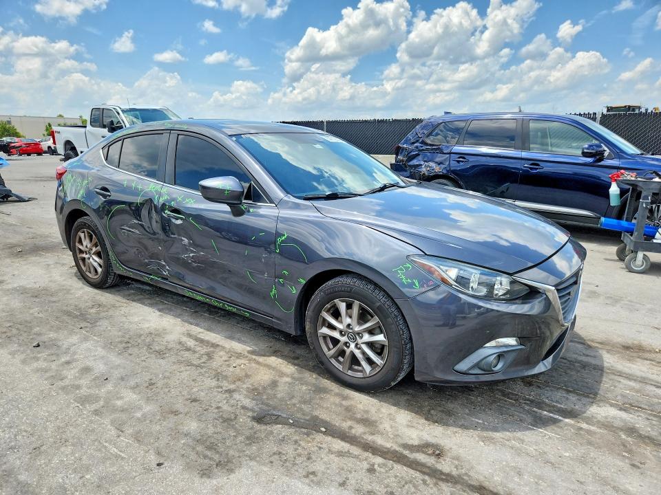 57712326 :رقم المزاد ، 3MZBM1W73FM233722 vin ، 2015 Mazda 3 مزاد بيع