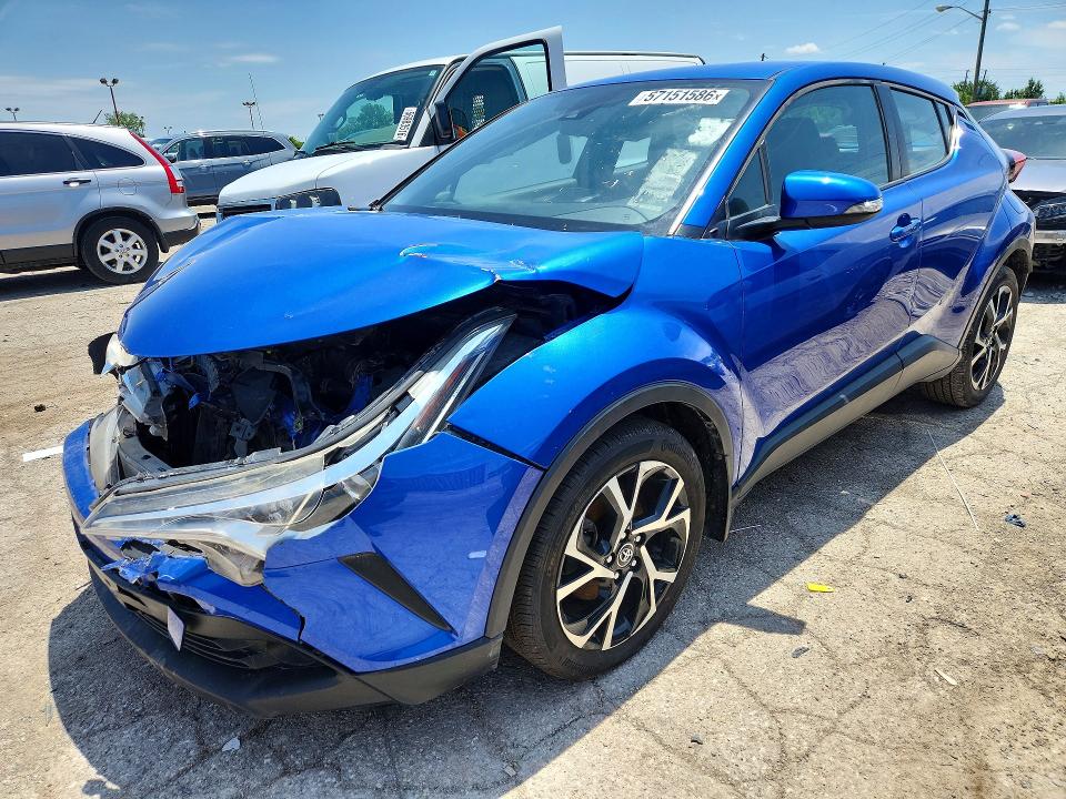 2018 Toyota C-hr მანქანა იყიდება აუქციონზე, vin: NMTKHMBX2JR055503, აუქციონის ნომერი: 57151586