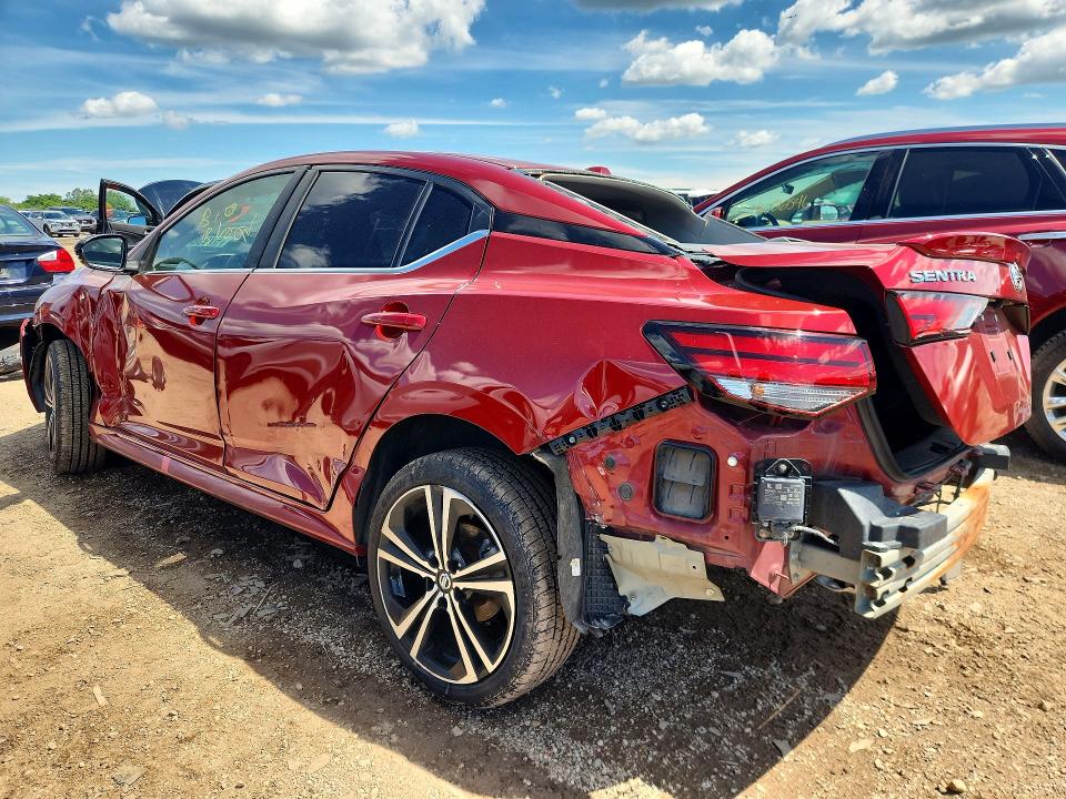 Продажа на аукционе авто 2020 Nissan Sentra, vin: 3N1AB8DVXLY298900, номер лота: 57968456