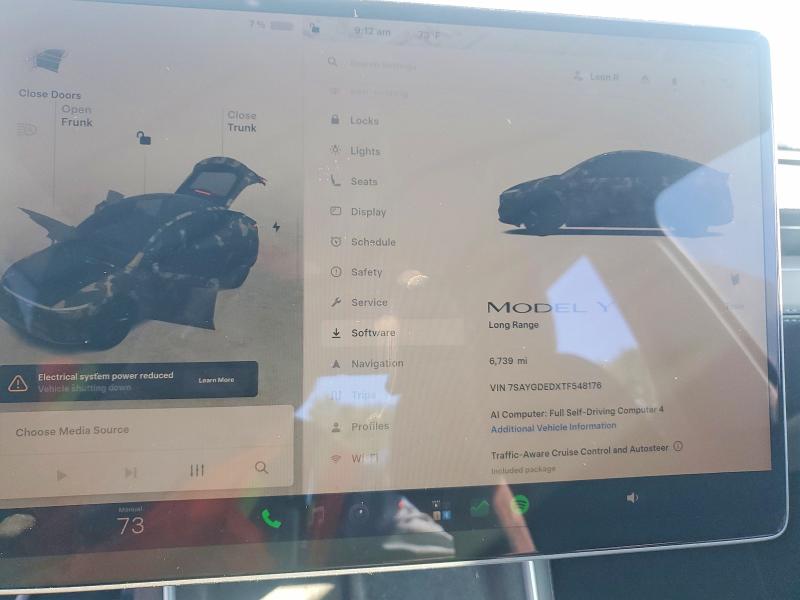 Aukcja sprzedaży 2026 Tesla Model Y, vin: 7SAYGDEDXTF548176, numer aukcji: 55613176