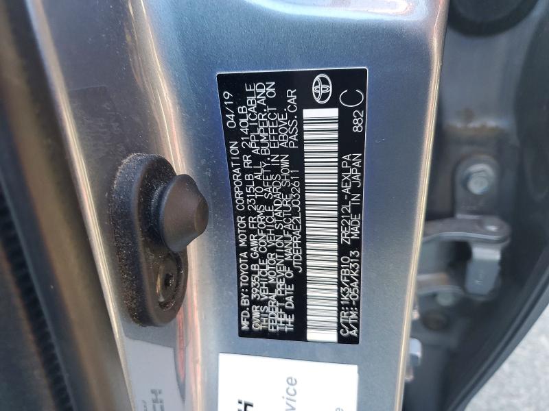 Продаж на аукціоні авто 2020 Toyota Corolla, vin: JTDEPRAE2LJ032611, номер лоту: 57527926