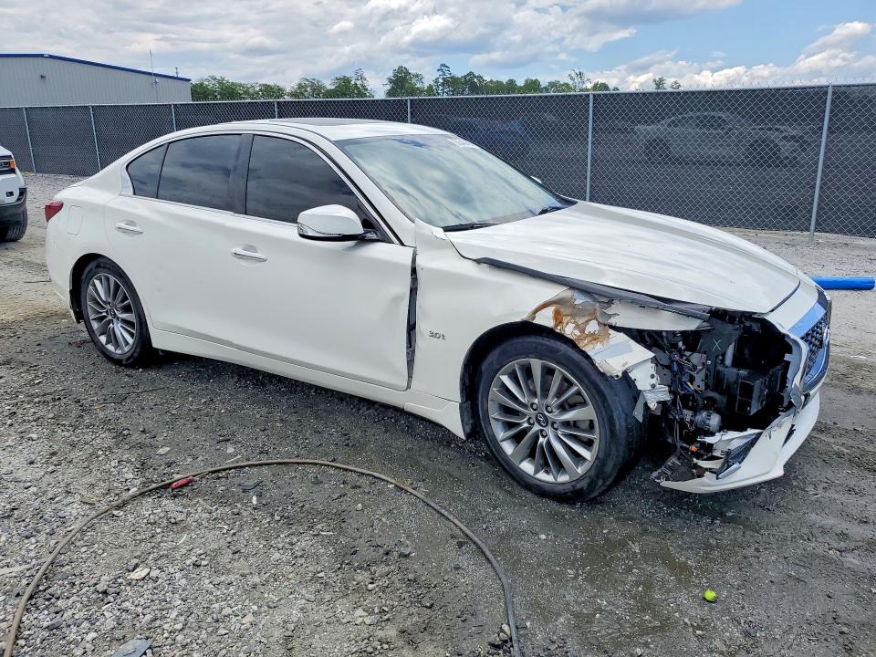 Продажа на аукционе авто 2018 Infiniti Q50, vin: JN1EV7AP7JM353795, номер лота: 55546466