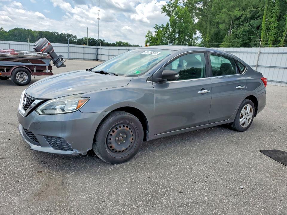 2017 Nissan Sentra მანქანა იყიდება აუქციონზე, vin: 3N1AB7AP8HY407653, აუქციონის ნომერი: 59176586