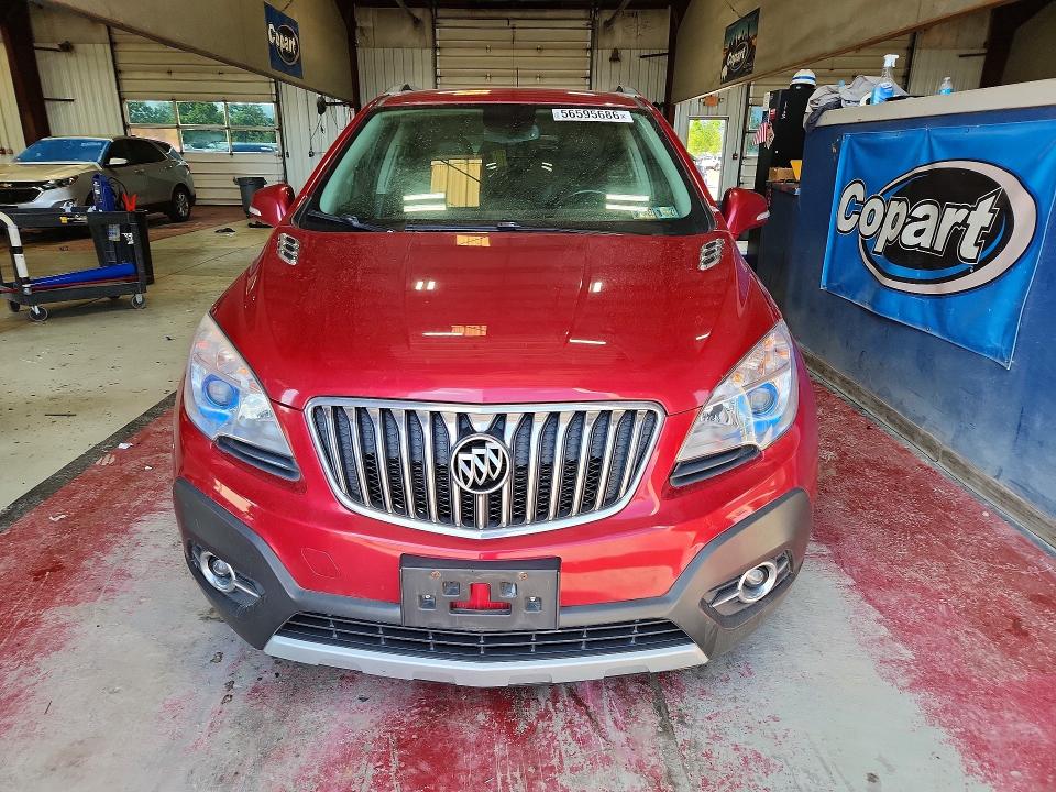 56595686 :رقم المزاد ، KL4CJFSB6FB146339 vin ، 2015 Buick Encore مزاد بيع