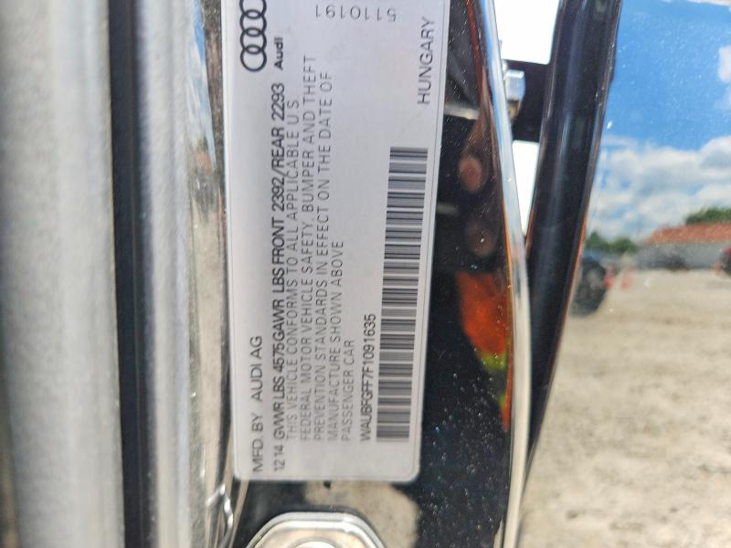Aukcja sprzedaży 2015 Audi A3, vin: WAUBFGFF7F1091635, numer aukcji: 58649536