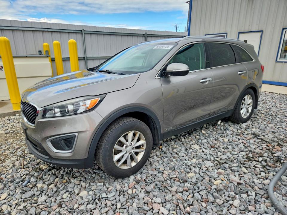 2018 Kia Sorento მანქანა იყიდება აუქციონზე, vin: 5XYPGDA35JG367546, აუქციონის ნომერი: 59060706