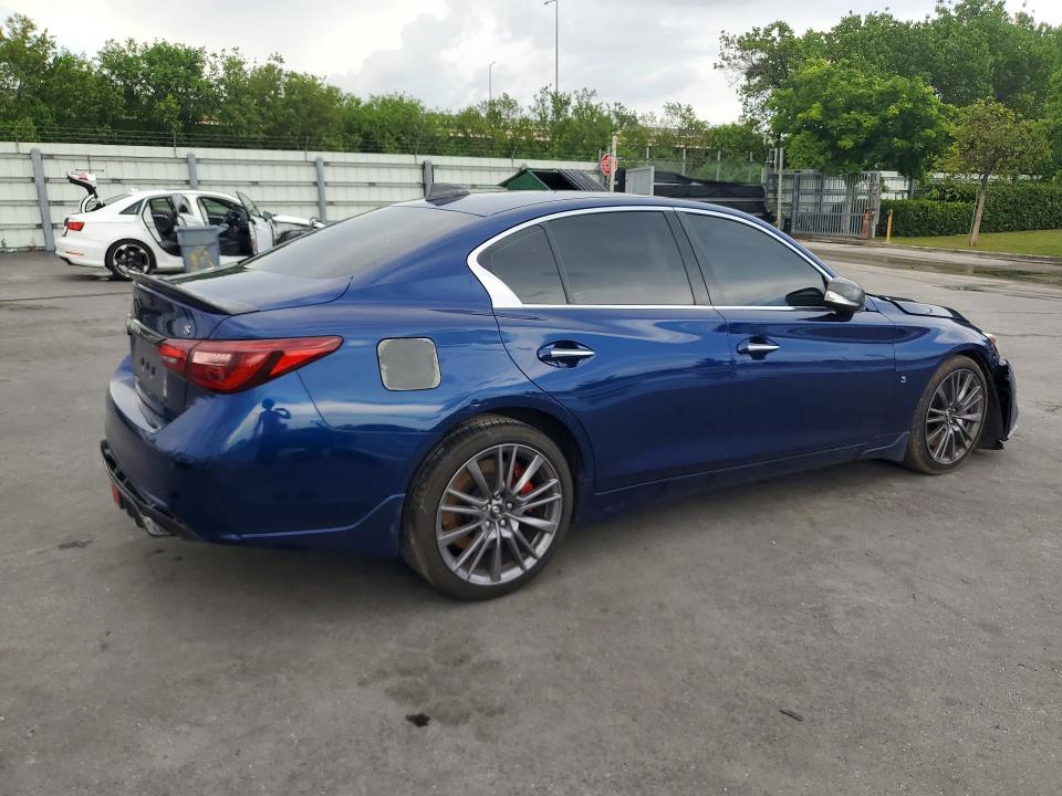 58689846 :رقم المزاد ، JN1FV7AR9JM481171 vin ، 2018 Infiniti Q50 مزاد بيع