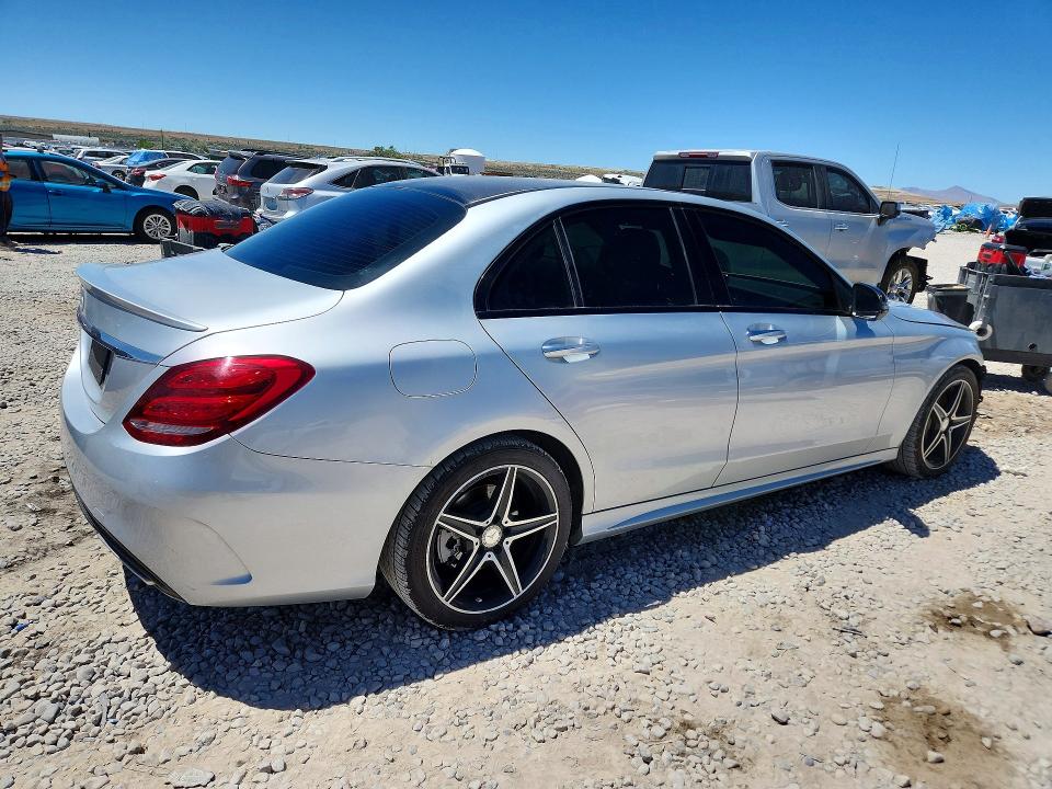 57161616 :رقم المزاد ، 55SWF4KB0GU153499 vin ، 2016 Mercedes-benz C مزاد بيع