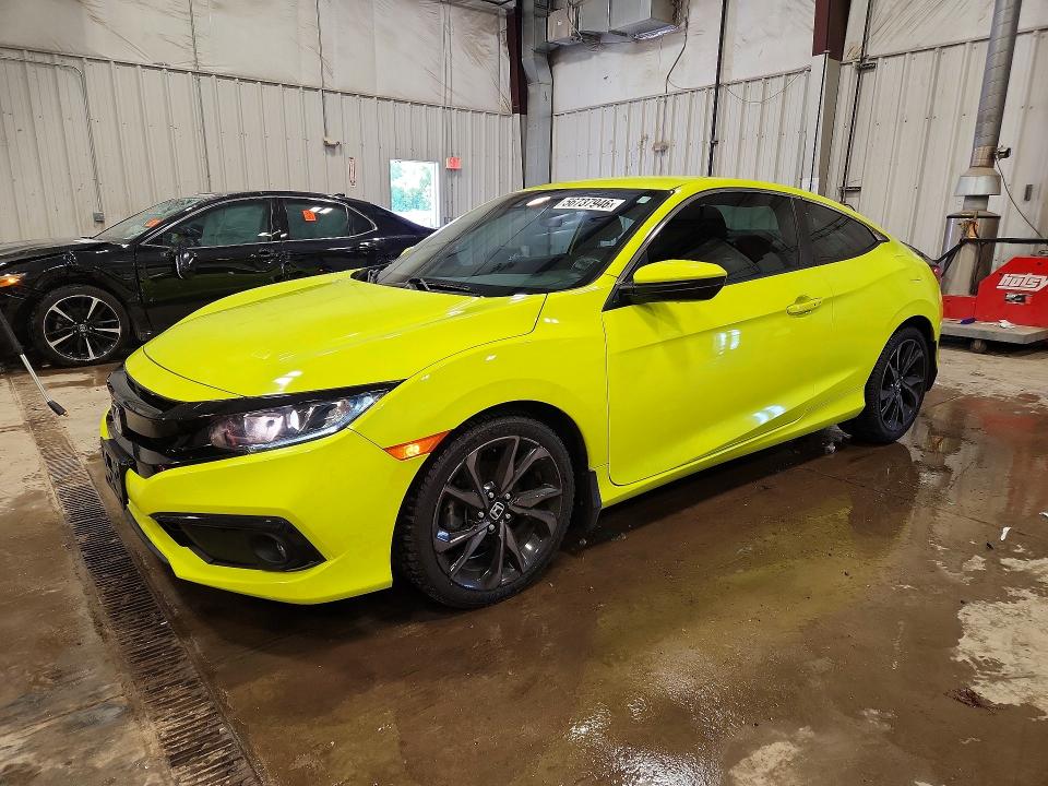 56737946 :رقم المزاد ، 2HGFC4B84KH300569 vin ، 2019 Honda Civic مزاد بيع