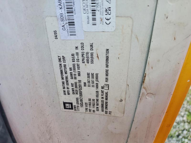 Aukcja sprzedaży 2005 Gmc C6500, vin: 1GDJ6C1395F528116, numer aukcji: 55072746