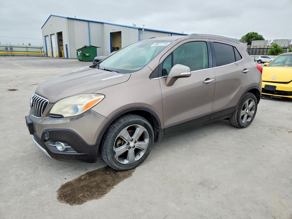 2014 Buick Encore მანქანა იყიდება აუქციონზე, vin: KL4CJCSBXEB568630, აუქციონის ნომერი: 58517716