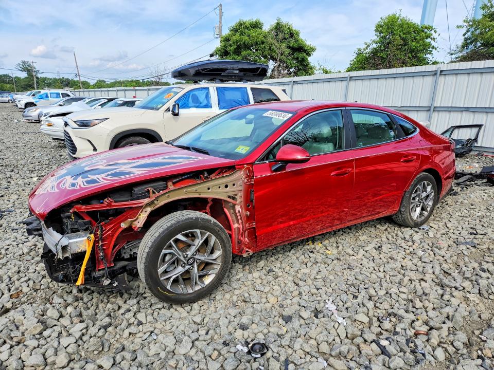 2021 Hyundai Sonata მანქანა იყიდება აუქციონზე, vin: 5NPEL4JA6MH092560, აუქციონის ნომერი: 56398636