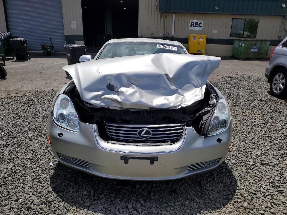 57960766 :رقم المزاد ، JTHFN48Y420003109 vin ، 2002 Lexus Sc مزاد بيع