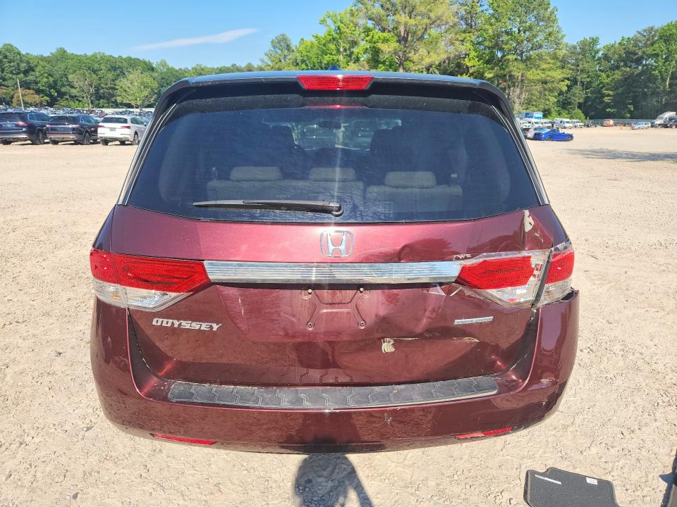2017 Honda Odyssey მანქანა იყიდება აუქციონზე, vin: 5FNRL5H32HB008320, აუქციონის ნომერი: 56710306