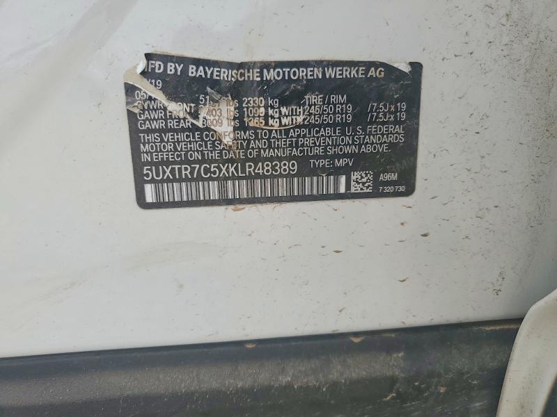 Продаж на аукціоні авто 2019 Bmw X3, vin: 5UXTR7C5XKLR48389, номер лоту: 57873576