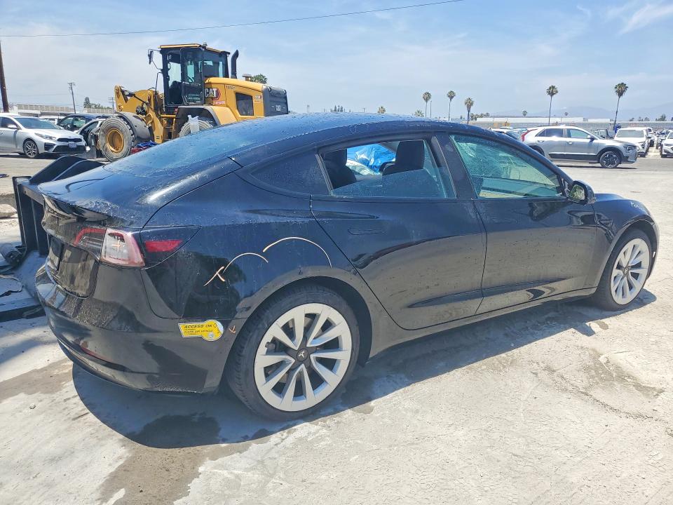 Продажа на аукционе авто 2022 Tesla Model 3, vin: 5YJ3E1EA7NF290882, номер лота: 55810116