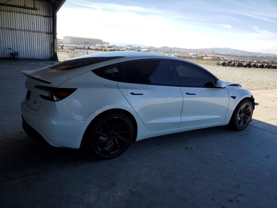 Продаж на аукціоні авто 2025 Tesla Model 3, vin: 5YJ3E1ET0SF079973, номер лоту: 58583496