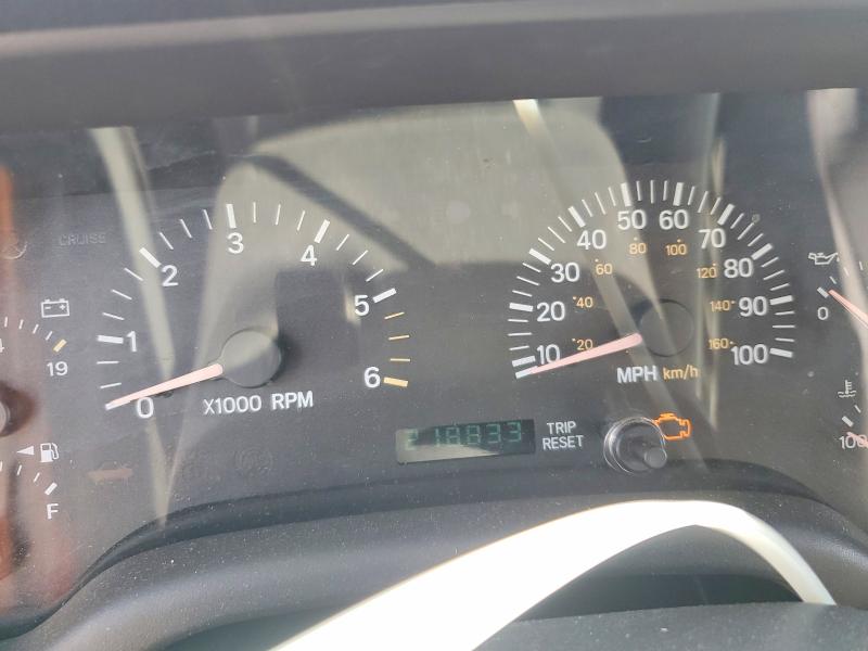 58822896 :رقم المزاد ، 1J4FF48SXYL262778 vin ، 2000 Jeep Cherokee مزاد بيع
