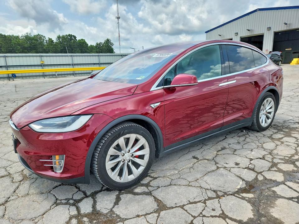 2016 Tesla Model X მანქანა იყიდება აუქციონზე, vin: 5YJXCAE42GFS00607, აუქციონის ნომერი: 57958596