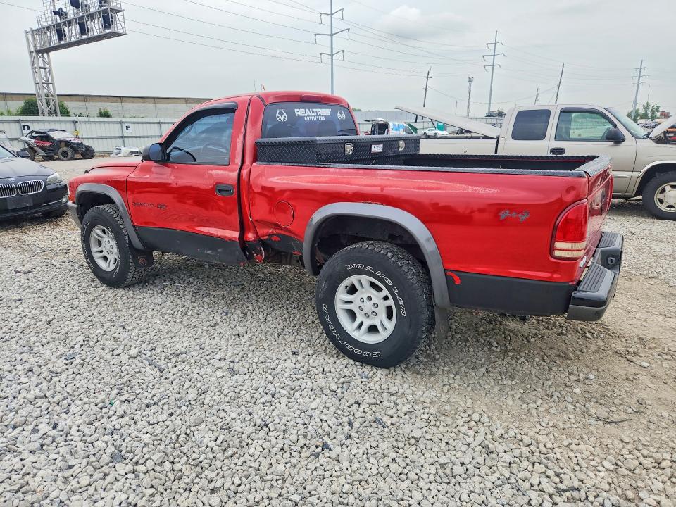 2002 Dodge Dakota მანქანა იყიდება აუქციონზე, vin: 1B7GG16X92S664776, აუქციონის ნომერი: 58624806