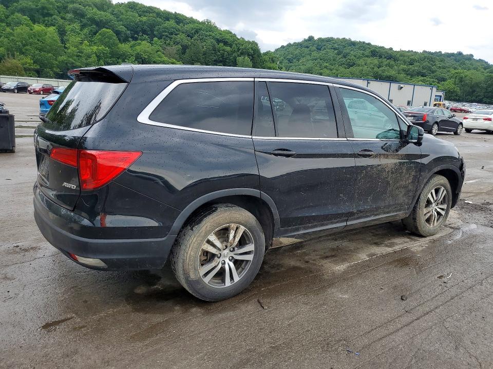 2016 Honda Pilot მანქანა იყიდება აუქციონზე, vin: 5FNYF6H52GB041827, აუქციონის ნომერი: 58332656