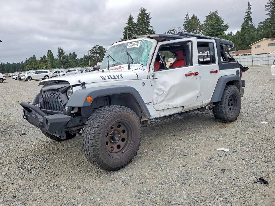 Aukcja sprzedaży 2017 Jeep Wrangler Unlimited, vin: 1C4BJWDG6HL554881, numer aukcji: 58334776