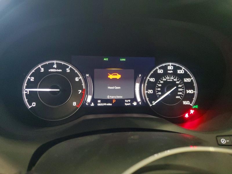 57914126 :رقم المزاد ، 5J8TC1H70KL022787 vin ، 2019 Acura Rdx مزاد بيع