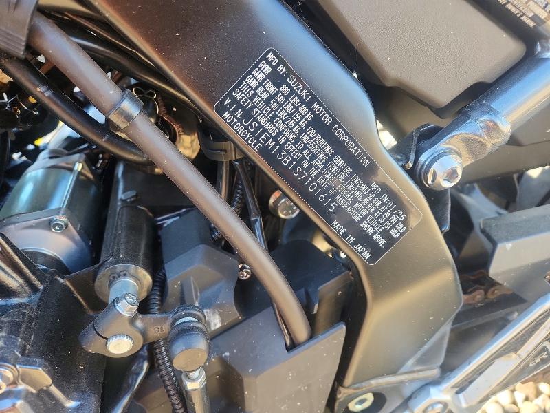 2025 Suzuki Gsx800 მანქანა იყიდება აუქციონზე, vin: JS1EM13B1S7101615, აუქციონის ნომერი: 56120566